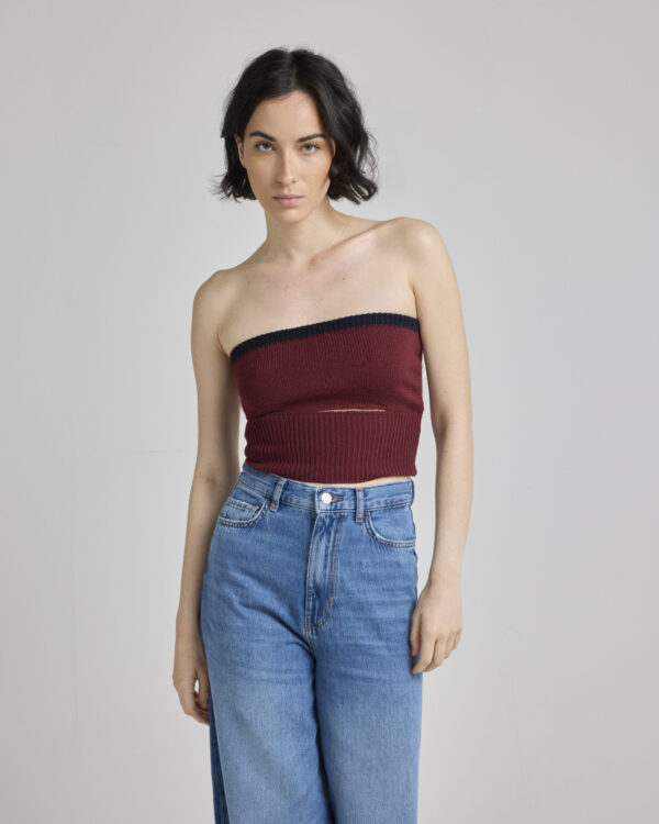 Strapless Top