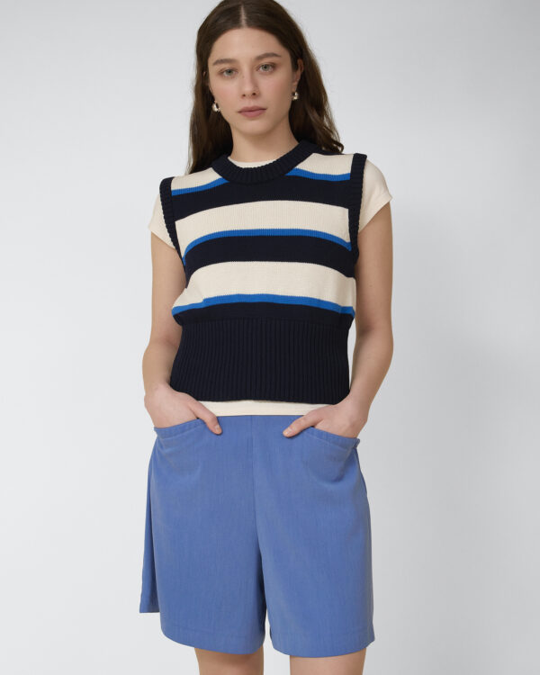 STRIPED VEST